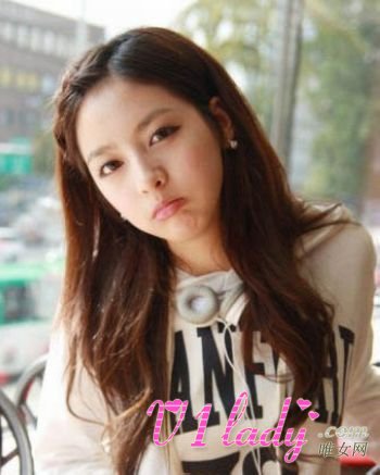 韩美女道晖芝教你如何梳起韩国发型