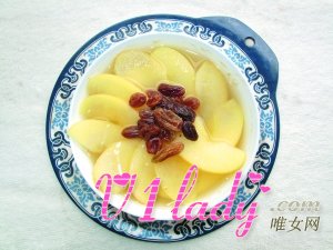 养颜祛斑食谱之苹果提子茶