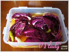 紫甘蓝泡菜有哪几张吃法，怎么做？