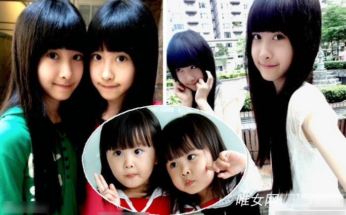 台湾双胞胎姐妹花个人资料及相片写真集图片展示