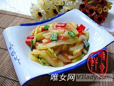 西瓜皮有哪些做法?怎么做比较好吃?
