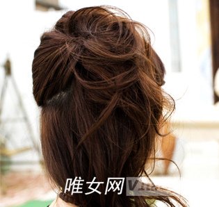 去参加别人的宴会用什么发型比较好?