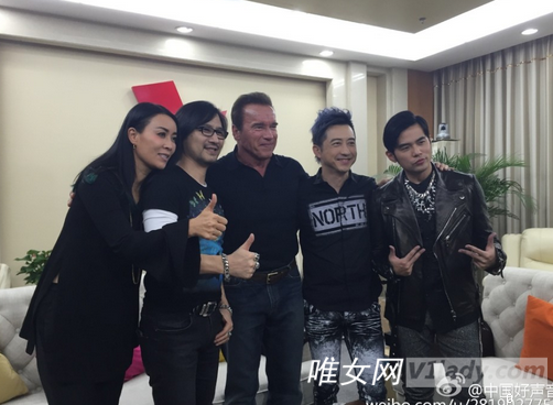 施瓦辛格去了《中国好声音》是哪一期?