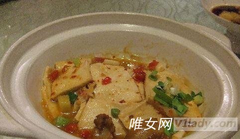 砂锅豆腐块的制作方法介绍